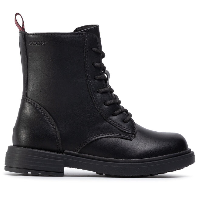 Kozaki Geox J Eclair G. D J049QD 000BC C9999 M Czarny - dziewczęce