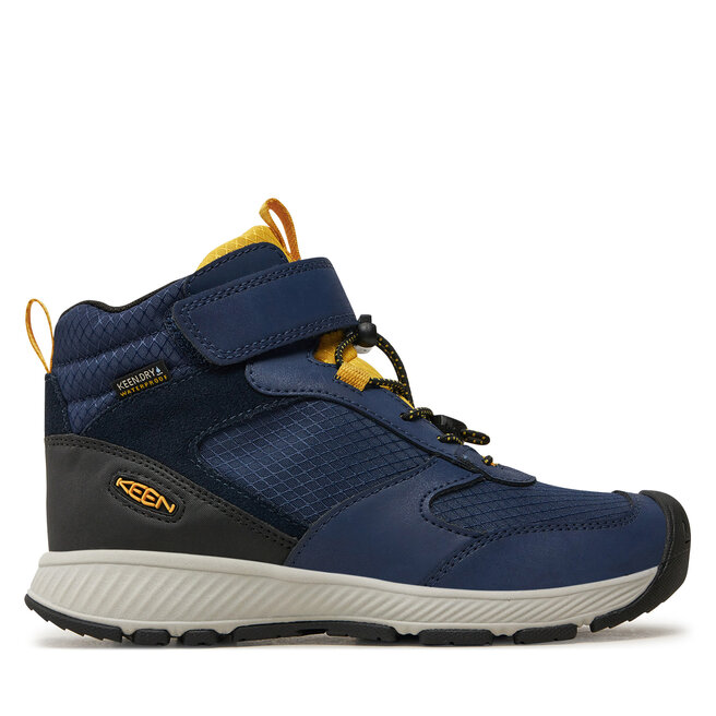 Trekkingi Keen Skua Mid Wp 1029543 Granatowy - dziecięce
