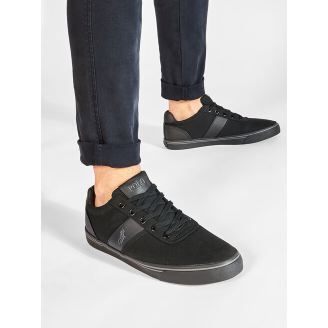 Tenisówki Polo Ralph Lauren Hanford A85 Y2139 C0225 W020K 816176919C43 Czarny - męskie