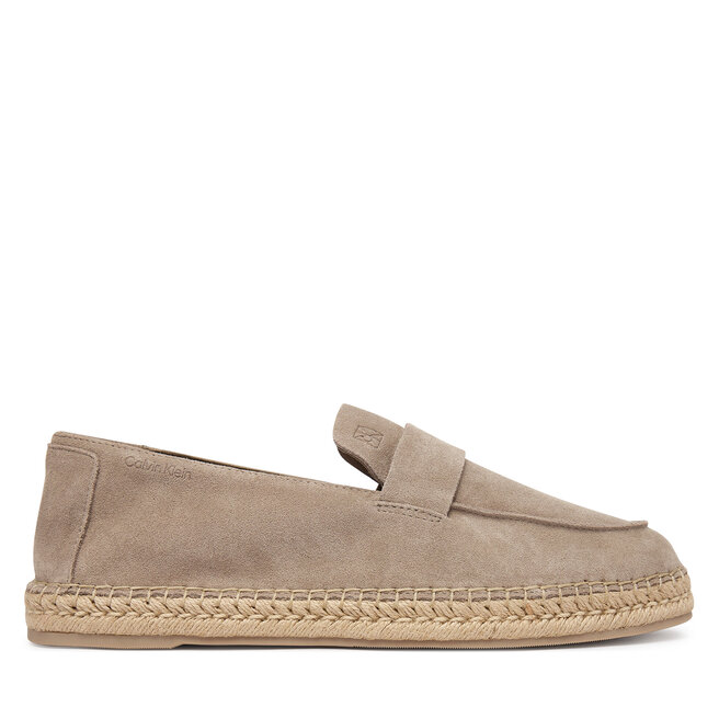 Espadryle Calvin Klein Espadrille Loafer Band Su HM0HM02072 Beżowy - męskie
