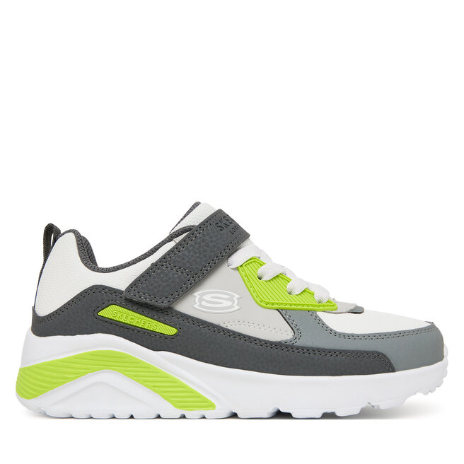 Sneakersy Skechers Uno Lite Revival Edge 417132L/GYLM Szary - chłopięce