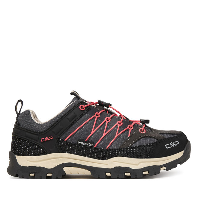 Trekkingi CMP Kids Rigel Low Trekking Wp 3Q54554 Brązowy - dziecięce
