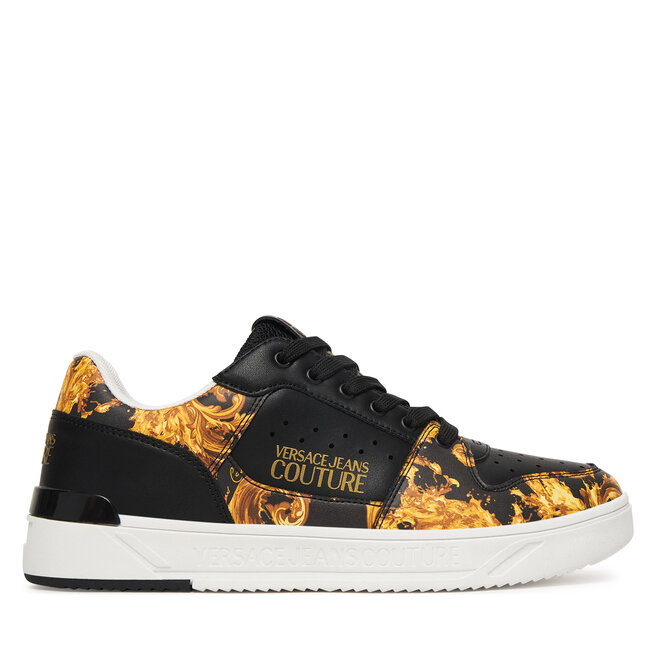 Sneakersy Versace Jeans Couture 80YA3SJ4 Czarny - męskie