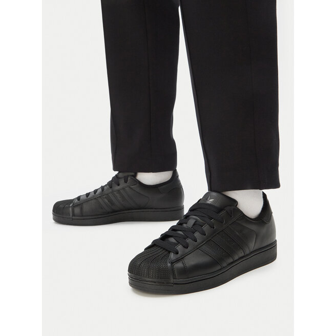 Sneakersy adidas Superstar II JI0081 Czarny - męskie