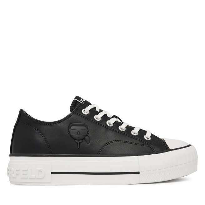 Trampki KARL LAGERFELD Kampus Max KL60426 Czarny - kobiece