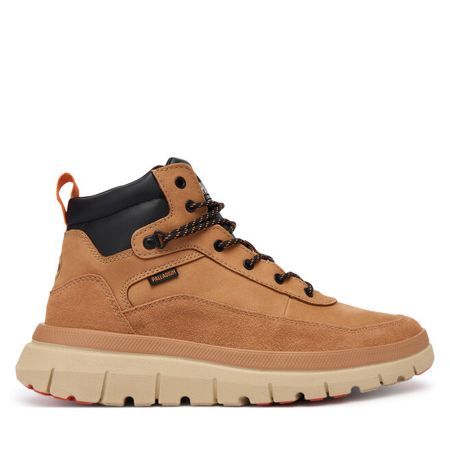 Sneakersy Palladium Pallaflex Cuff M 09509-254-M Brązowy - męskie