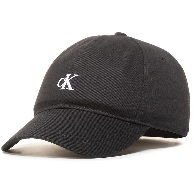 Czapka z daszkiem Calvin Klein Jeans Monogram Baseball Cap IU0IU00150 Czarny -