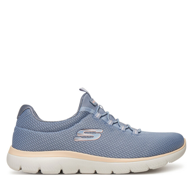 Sneakersy Skechers Summits-Summer Blush 150268/LBMT Niebieski - kobiece