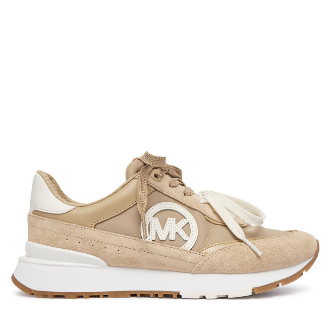 Sneakersy MICHAEL Michael Kors Nova 43T6NOFS2D Beżowy - kobiece