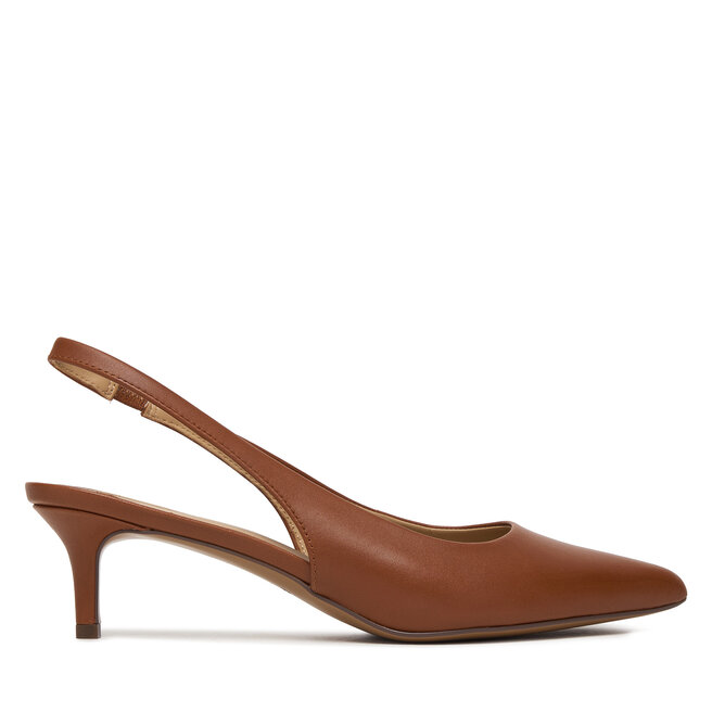 Czółenka LAUREN RALPH LAUREN Lolah 802P09033002 Brązowy - kobiece