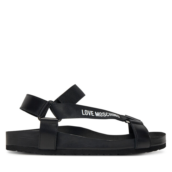 Sandały LOVE MOSCHINO JA16263G0MIA0000 Czarny - kobiece