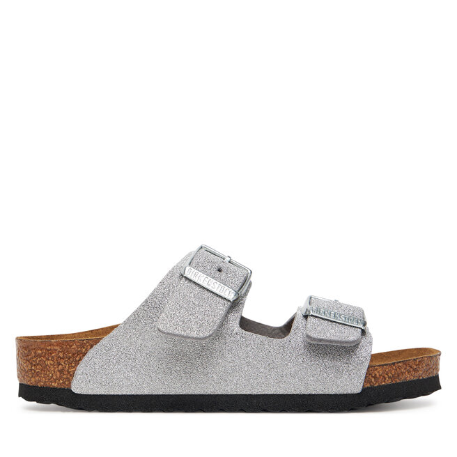 Klapki Birkenstock Arizona Kids 1030477 Srebrny -