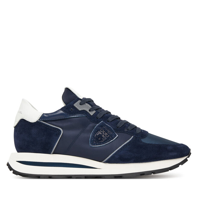 Sneakersy Philippe Model A012202 TKLU W025 Granatowy - męskie