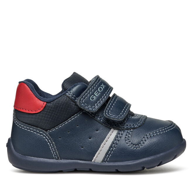 Sneakersy Geox B Elthan Boy B461PB 000BC C0735 Granatowy - chłopięce