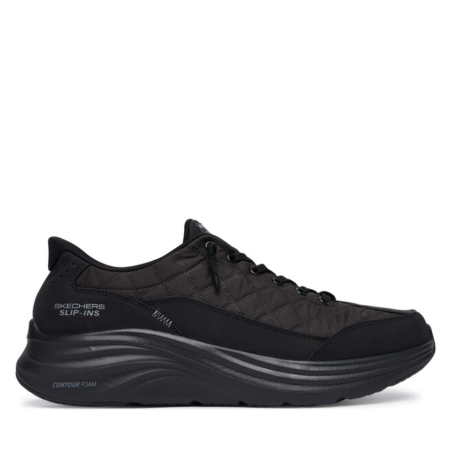 Sneakersy Skechers Slip-Ins: Contour Foam - Cozy Fit 232619/BBK Czarny - męskie