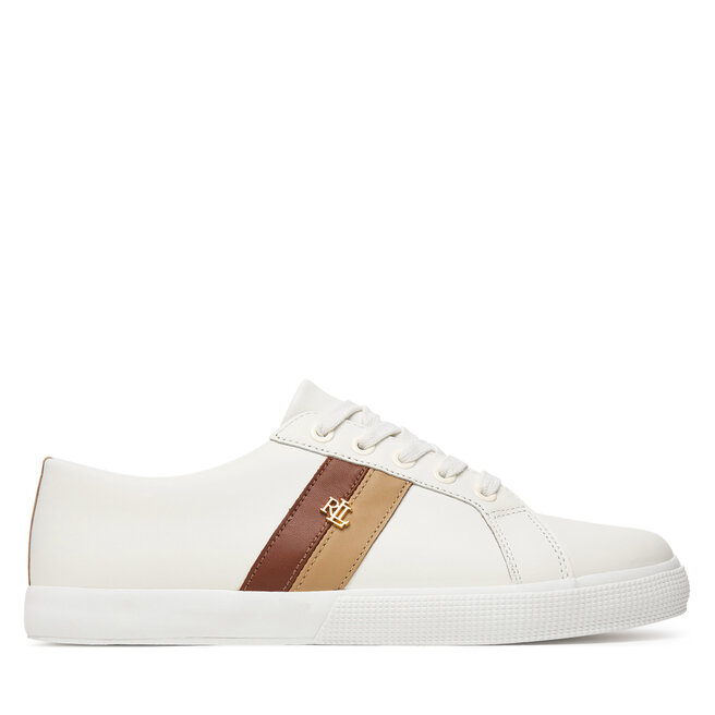 Sneakersy LAUREN RALPH LAUREN Janson II 802925365012 Biały - kobiece
