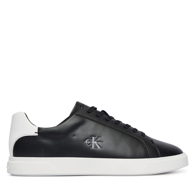 Sneakersy Calvin Klein Low Prof Cupsole Lth HW0HW03295 Czarny - męskie