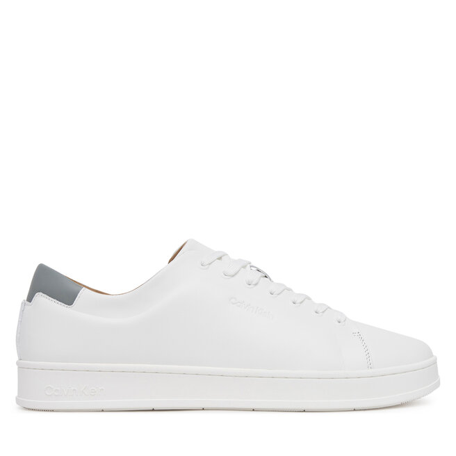 Sneakersy Calvin Klein Pure Low Laceup Cupsole Hf Lth HM0HM01859 Biały - męskie