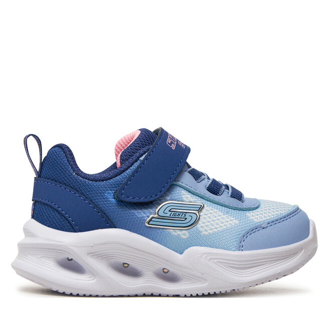 Sneakersy Skechers Ombre Deluxe 303714N Niebieski - dziewczęce
