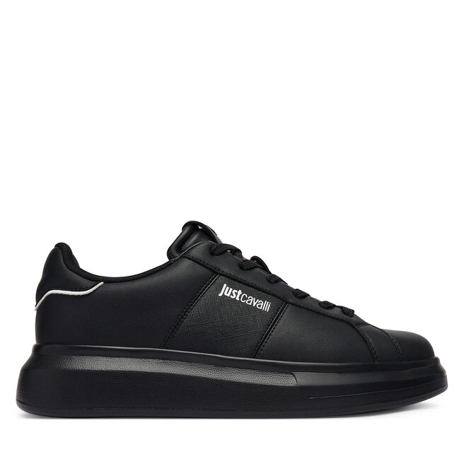 Sneakersy Just Cavalli 81QA3SBA ZPC33 Czarny - męskie