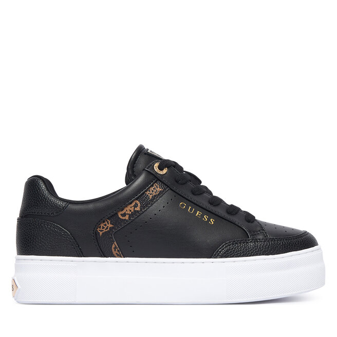 Sneakersy Guess FLTGXL ELE12 Czarny - kobiece
