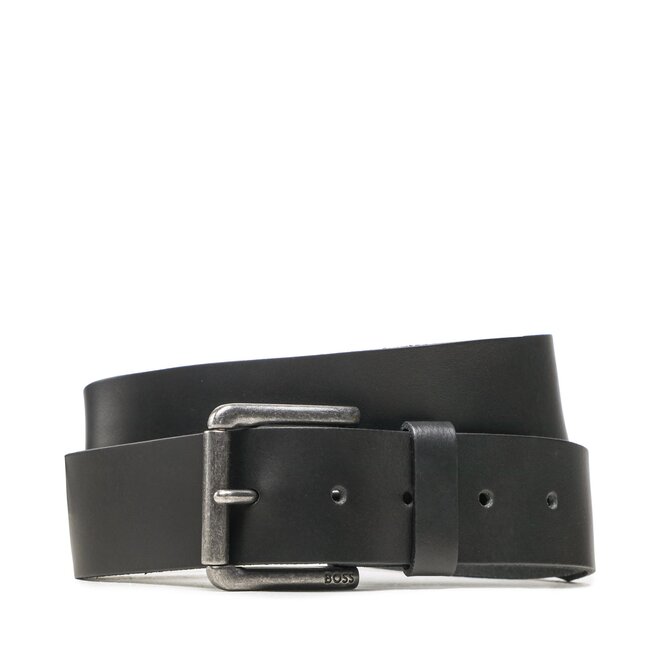 Pasek Męski Boss 50491889 Czarny -