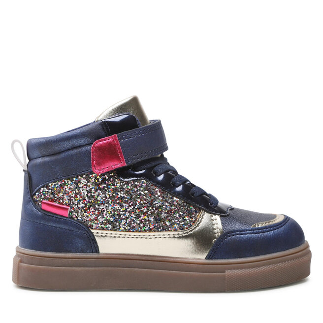 Sneakersy Nelli Blu AVO-207-788 Granatowy - dziewczęce