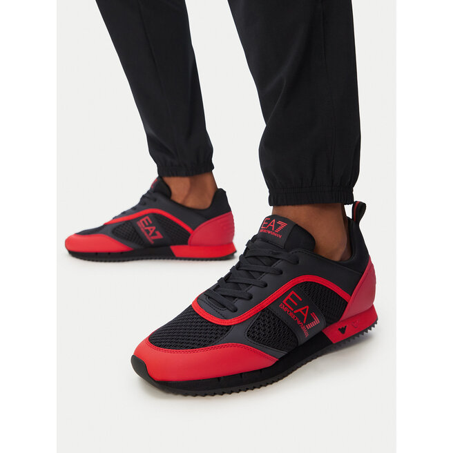 Sneakersy EA7 Emporio Armani 7X000334 AF18610 MZ916 Czarny - męskie