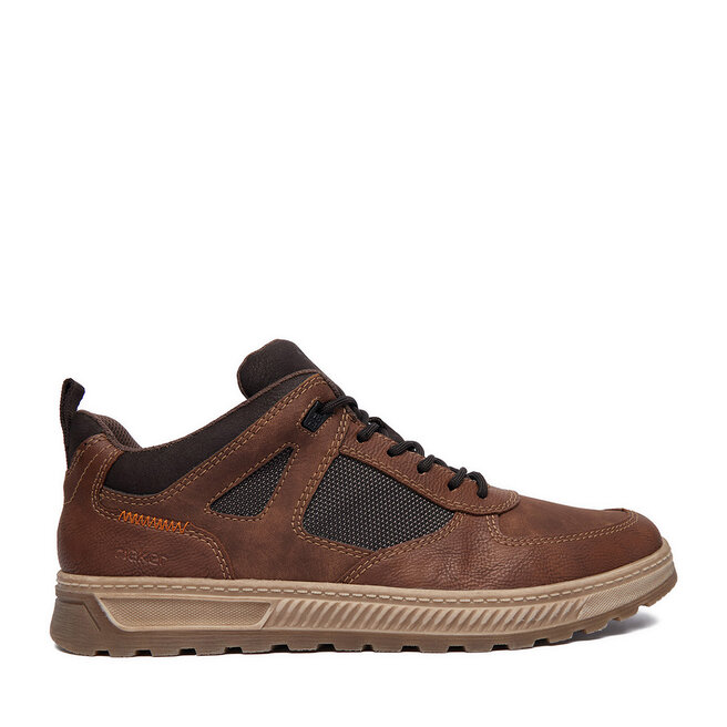 Sneakersy Rieker CEO-37004-24 Brązowy - męskie