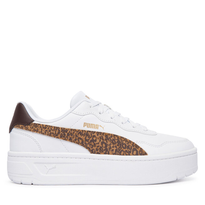 Sneakersy Puma Court Lally Skye Feline 408251 02 Biały - kobiece