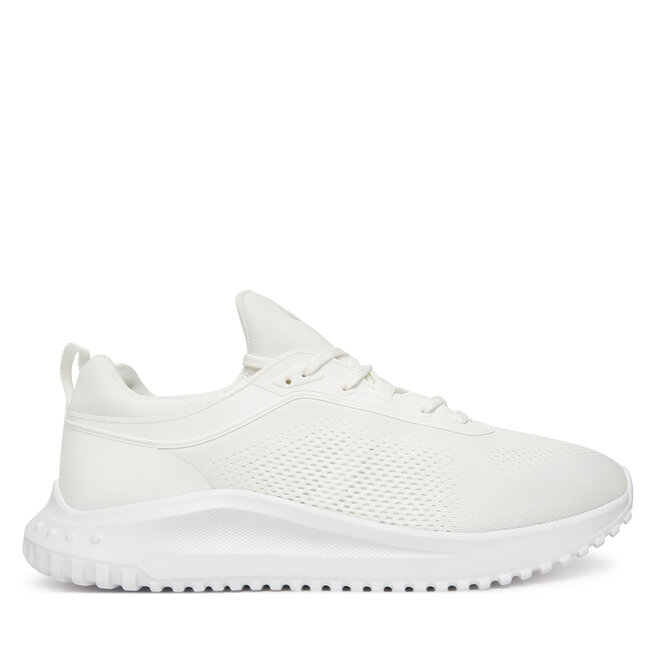 Sneakersy Calvin Klein Eva Runner Sock Mix YM0YM01386 Biały - męskie