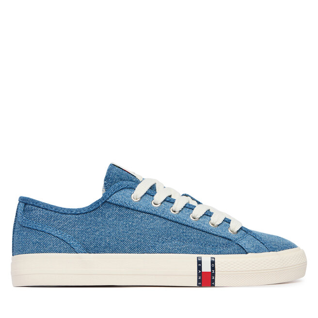 Tenisówki Tommy Jeans Archive Y2K Denim EN0EN03033 Niebieski - kobiece