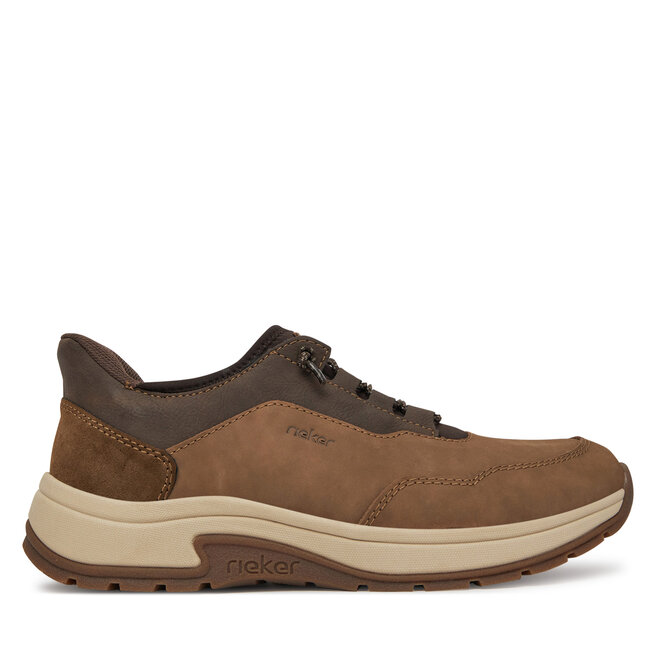 Sneakersy Rieker 11055-25 Brązowy - męskie