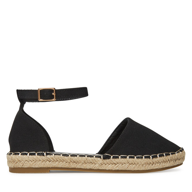 Espadryle DeeZee E8265-6 Czarny - kobiece