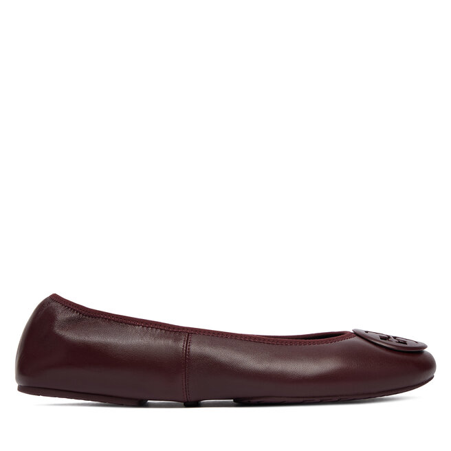 Baleriny Tory Burch Reva 174536 Bordowy -