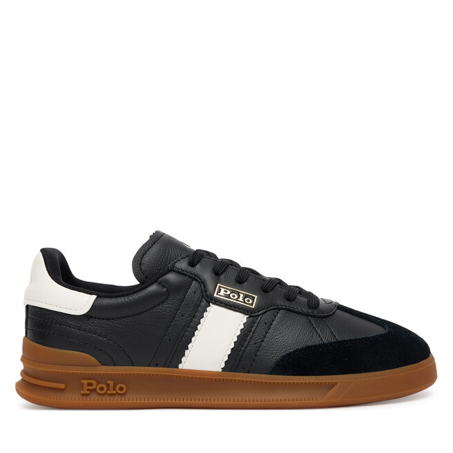 Sneakersy Polo Ralph Lauren Aera 804956688008 Czarny - kobiece