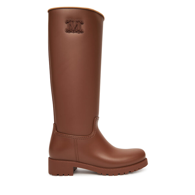 Kalosze Max Mara 2524796192600 Brązowy - kobiece
