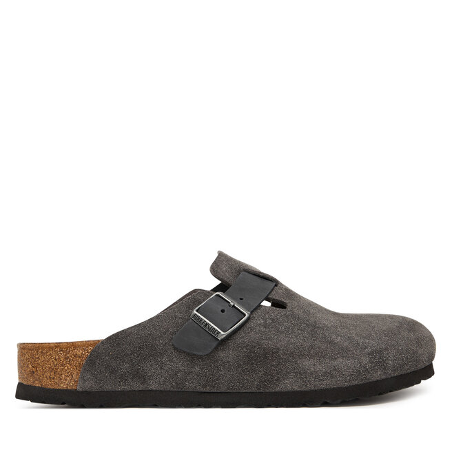 Klapki Birkenstock Boston 1032471 Szary ciemny -