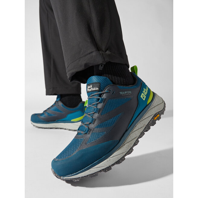Sneakersy Jack Wolfskin Terraventure Texapore Low M 4051621 Granatowy - męskie