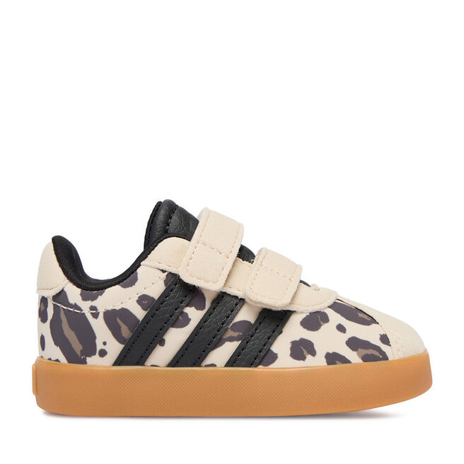 Sneakersy adidas CEO-VL COURT 3.0 CF I KH8703 Beżowy - dziewczęce