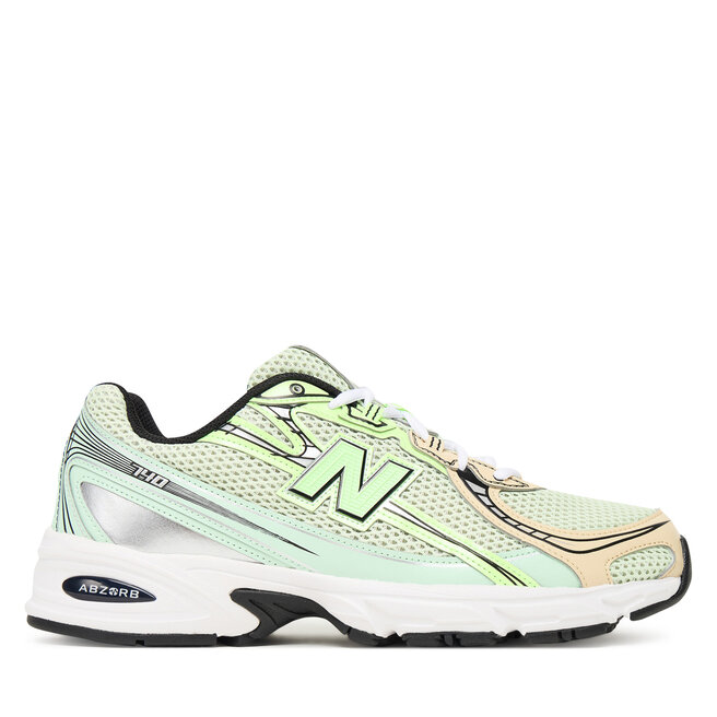 Sneakersy New Balance U740YC2 M Zielony - męskie