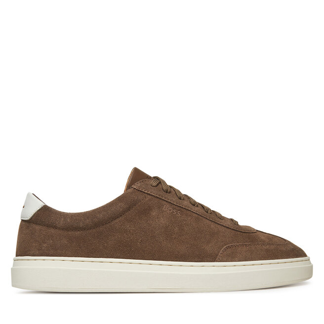 Sneakersy BOSS Kieran 50548715 Brązowy - męskie