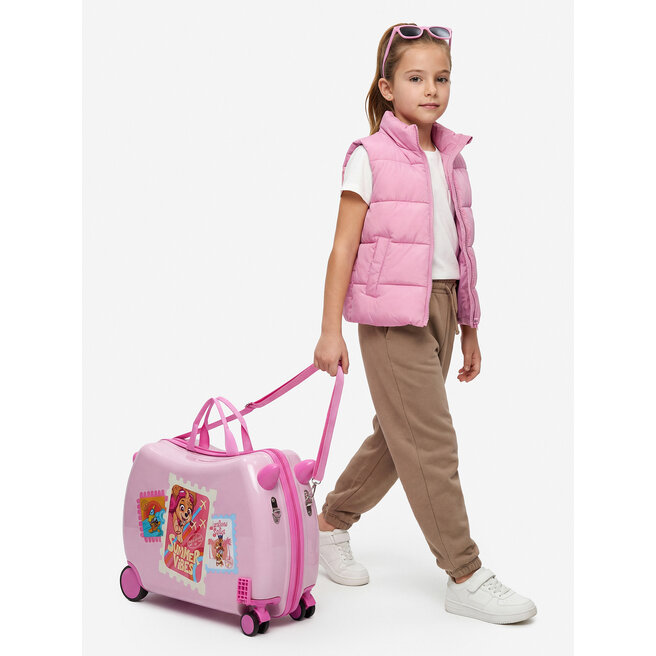 Walizka dziecięca Paw Patrol CEO-ACCCS-SS26-222PAW Różowy -