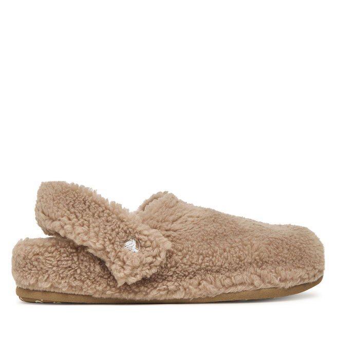 Kapcie Crocs Classic Cozzzy 209386 Beżowy - kobiece