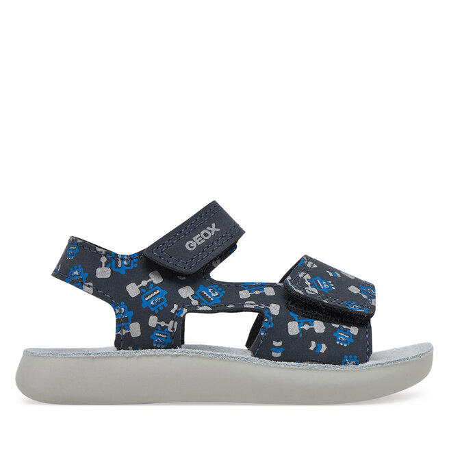 Sandały Geox B Sandal Lightfloppy B455SC 000CE C4226 Granatowy - chłopięce