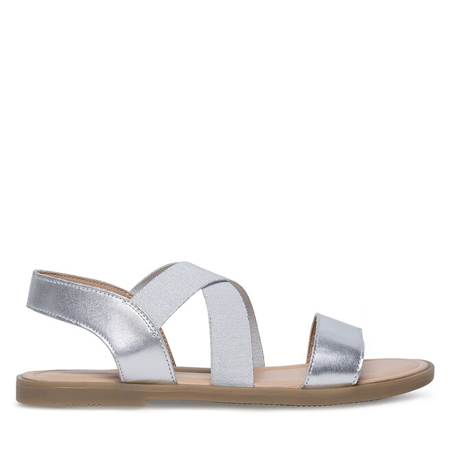 Sandały Lasocki Young VERNIS CI12-3027-08A Srebrny - dziewczęce