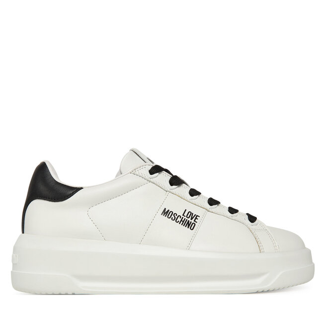 Sneakersy LOVE MOSCHINO JA15315G0NIA110A Biały - kobiece