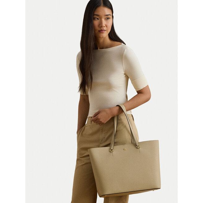Torebka LAUREN RALPH LAUREN 431911655015 Beżowy -