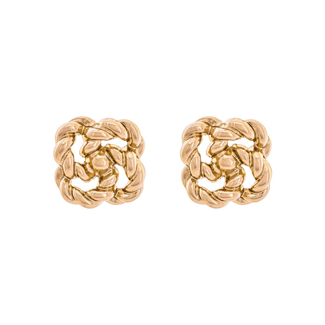 Kolczyki Aldo Doubleknot 14088262 Złoty -