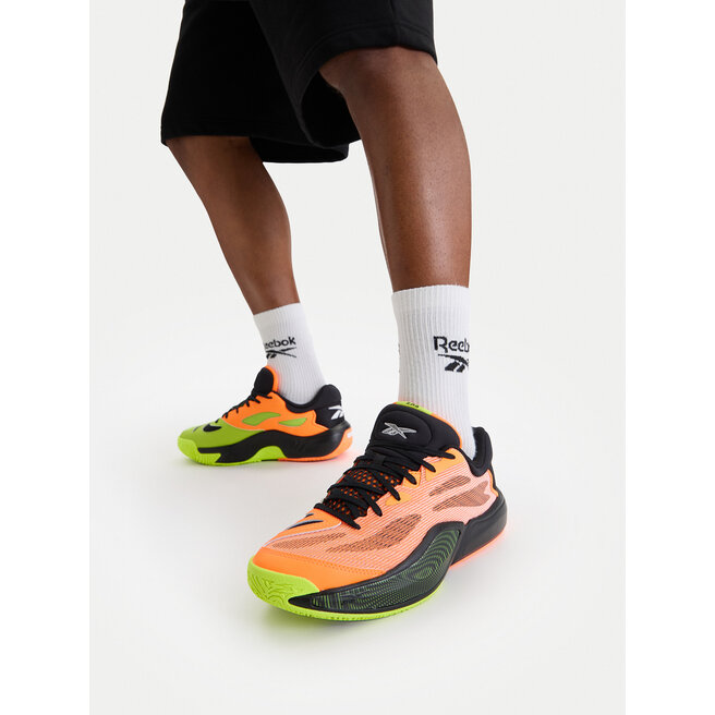 Buty do koszykówki Reebok SS-ENGINE A 26 SE 100256186 Pomarańczowy - męskie